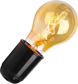 Kooldraadlamp GLS 40w E27