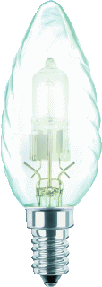 PHILIPS ECO CLASSIC HELDER KAARS GEDRAAID 42W E14